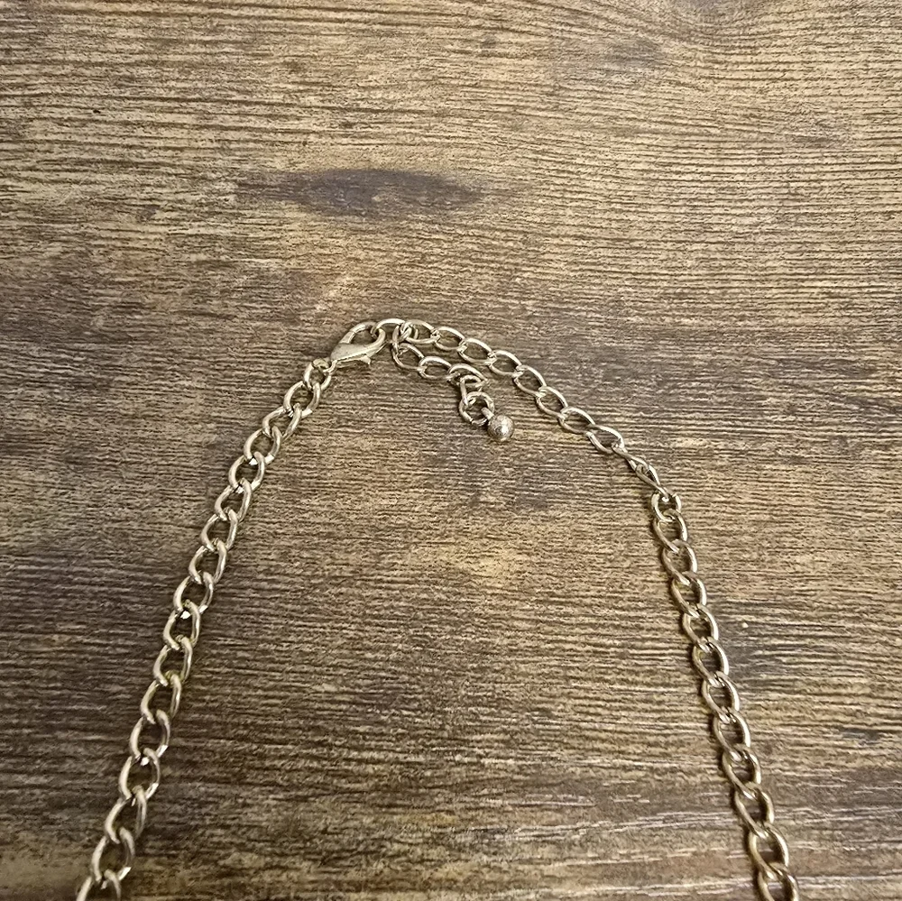 Gold and Orange Statement Necklace